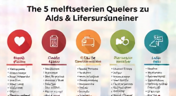 Die 5 meistgestellten Fragen (FAQ) zu Aids und Lebensversicherungen