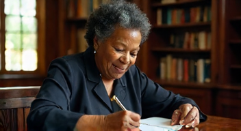 Ich bin Maya Angelou, Dichterin und Bürgerrechtlerin (10/10)